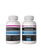 ImunaCose, Olive leaf and Milk thistle extracts, 60 Tablets