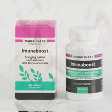 Imunaboost, Olive leaf and stinging nettle extracts, 60 Tablets