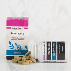 ImunaCose, Olive leaf and Milk thistle extracts, 60 Tablets